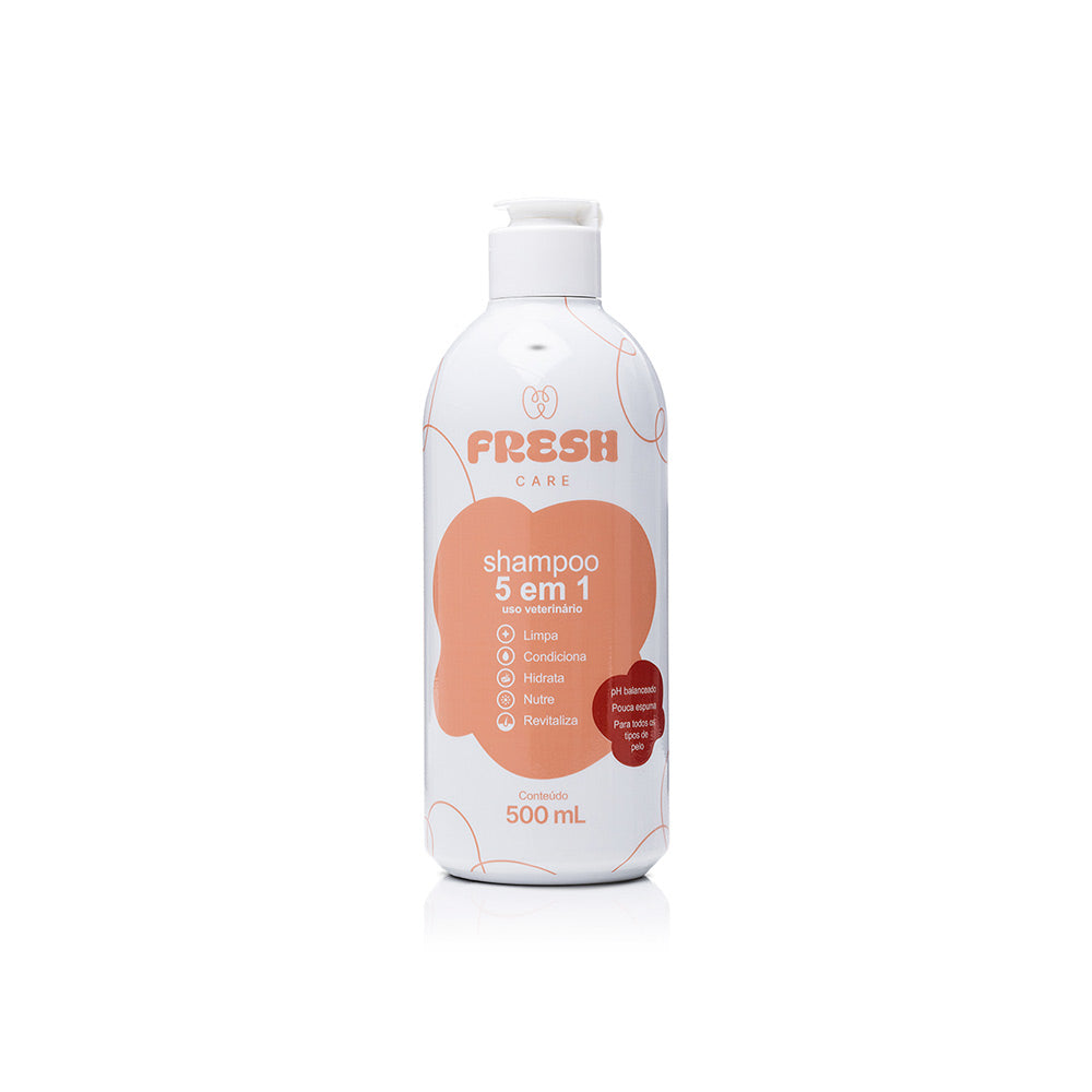 Fresh Care 5 in 1 Shampoo for Dogs 500ml